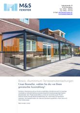 M & S Fenster GmbH | Terassenüberdachungen